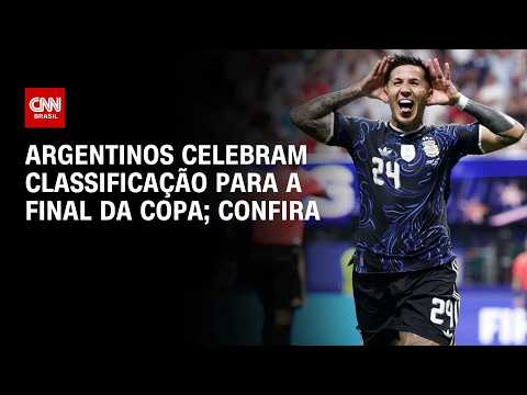 Copa do Mundo: Argentinos celebram a classificação, de virada, para a final | CNN PRIME TIME