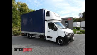 Renault MASTER PLANDEKA WINDA 9 PALET WEBASTO TEMPOMAT LEDY PNEUMATYKA K tilt truck < 3.5t | Image 4 - Autoline