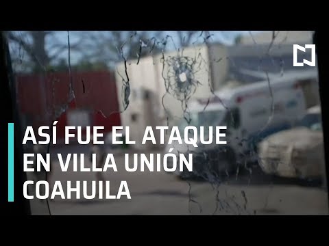Así fue el ataque en Villa Unión | Balacera del Cártel del Noroeste en Villa Union - En Punto
