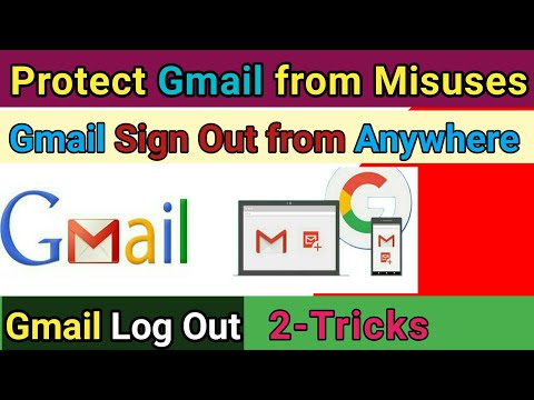 Gmail Log Out From All Devices | Forgotten to Sign Out Gmail | How to Sign Out from Gmail  💥