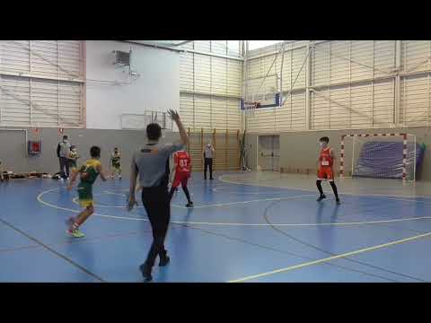 Rivas Parque Sureste vs UBVillalba infantil 2009 16-01-22. Baloncesto. Infantil bronce. Liga Madrid.