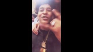 Trill Sammy at la marque with his look alike