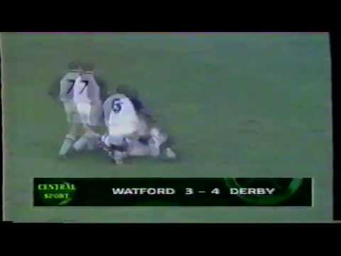 1993-94 Watford 3 Derby County 4 - 19/02/1994