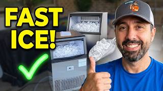 Commercial Ice Maker Machine Review – 110lbs/Day Ice Production Test