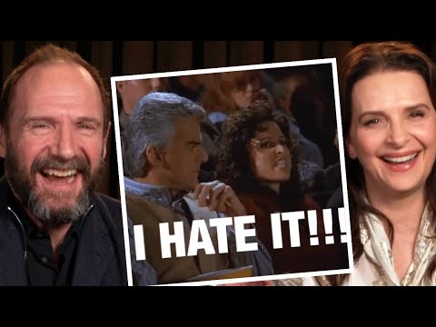 "IT WAS FUNNY!" Ralph Fiennes and Juliette Binoche React to THE ENGLISH PATIENT Episode of SEINFELD