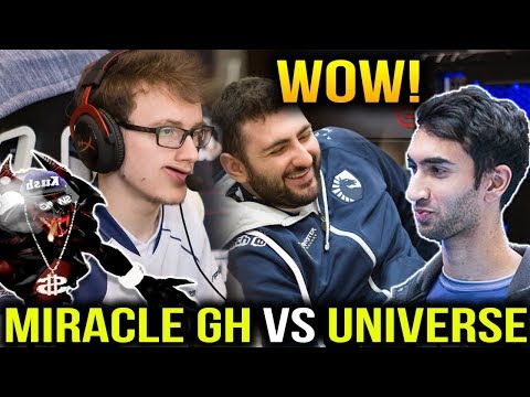 MIRACLE ft GH vs UNIVERSE - MGOD Shadow Fiend Can Help? Dota2