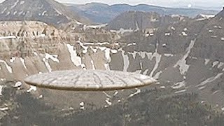 UFO over the UINTA MOUNTAINS - USA (CGI)