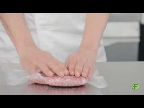 video 1, Machine sous vide à barre 400mm