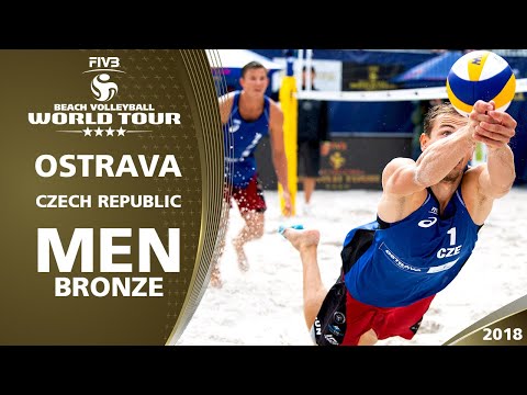 Perusic/Schweiner vs. Semenov/Leshukov | 4* Ostrava - FIVB Beach Volleyball World Tour 17/18