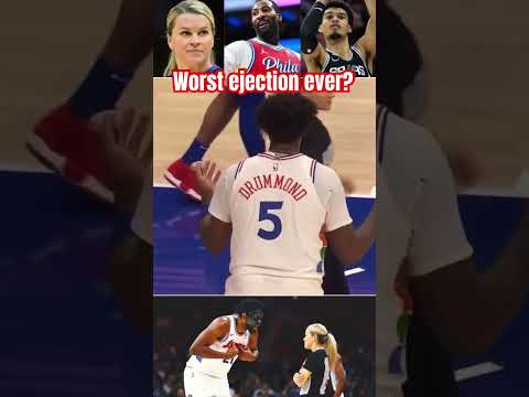 Worst ejection ever? #nba #nbahighlights #nbanews #basketball