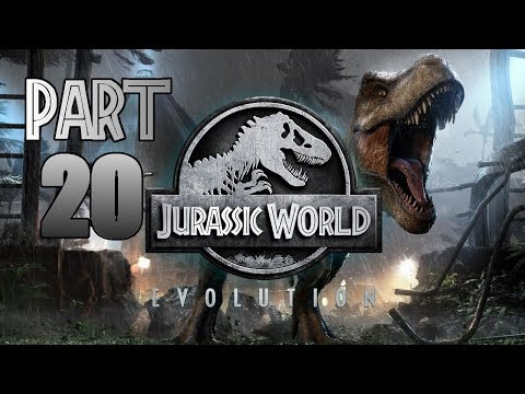 JURASSIC WORLD EVOLUTION Walkthrough Gameplay Part 20 - INFLUENZA (PS4 Pro)