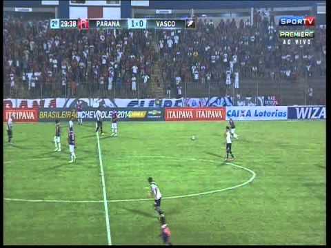 Paraná 1 x 1 Vasco 2º Tempo