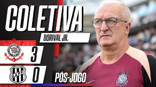 ENTREVISTA COLETIVA DO TÉCNICO DORIVAL JR. APÓS CORINTHIANS 3X0 PONTE PRETA PELO PAULISTÃO