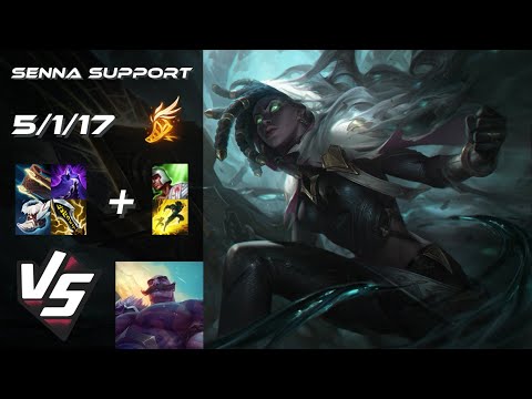 SUPPORT Senna vs Braum - EU Grandmaster Patch 14.10