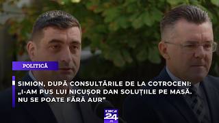 George Simion: „I-am pus lui Nicușor Dan soluțiile pe masă. Nu se poate fără AUR”