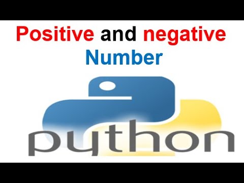Find Whether The Given Number Is Positive Or Negative By Function Definition Using Python Python3