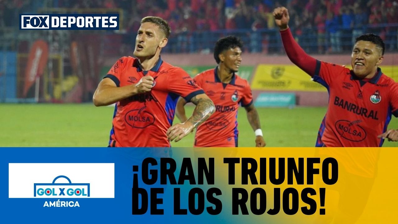 🔥 ROJOS 4-1 XELAJÚ | Municipal sacó ventaja en la final de ida en Guatemala | GolXGol