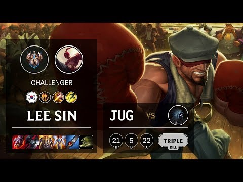 Lee Sin Jungle vs Kindred - KR Challenger Patch 10.3