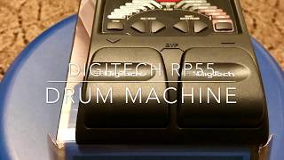 Video thumbnail for Digitech RP55 Drum Machine Review by vincent ryan borres