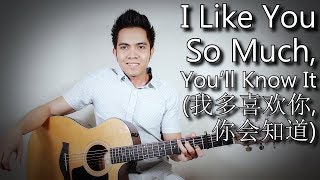 Download lagu I Like You So Much, You’ll Know It [我多喜欢你，你会知道] A Love So Beautiful OST (fingerstyle guitar cover) mp3