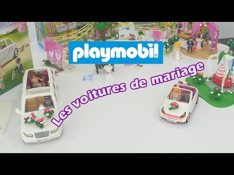 Playmobil les voitures de mariage (6871 + 9227) - Démo en français HD FR