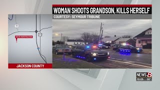 Seymour woman shoots 16-year-old grandson, then herself