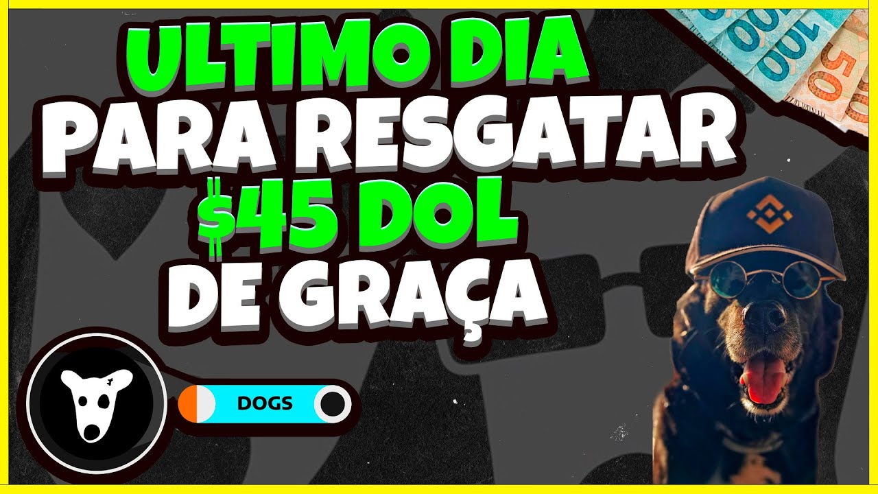 DOGS AIRDROP: ULTIMO DIA PARA RESGATAR SEUS TOKENS DE GRAÇA NO TELEGRAM! (DATA LISTAGEM)