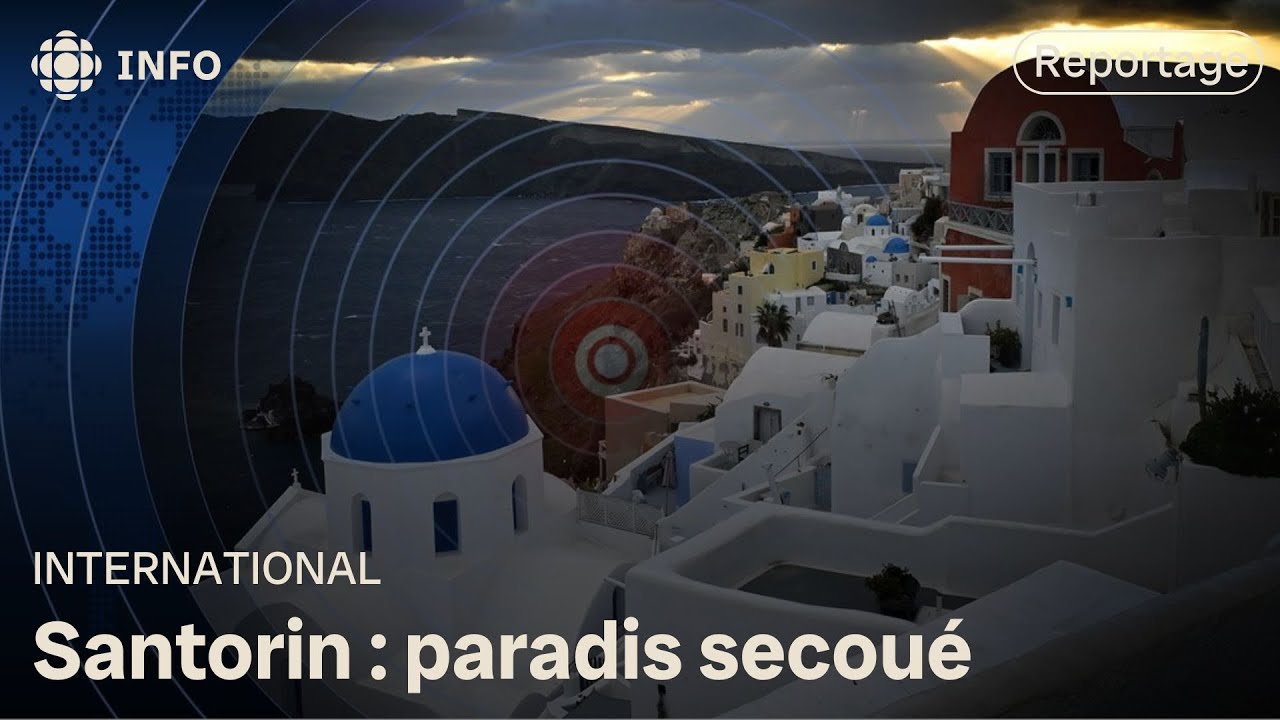 Séismes à répétition à Santorin