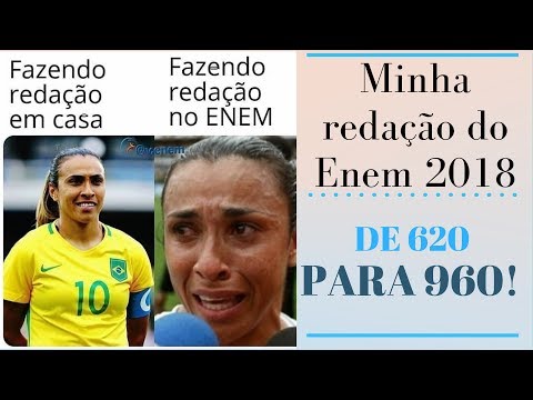 LENDO E COMENTANDO MINHA REDAÇÃO DO ENEM 2018 (+a minha primeira-Enem 2016) #ENEM #MEDICINA
