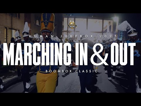 Southern University Human Jukebox | Marching In & Out | Boombox Classic 2025