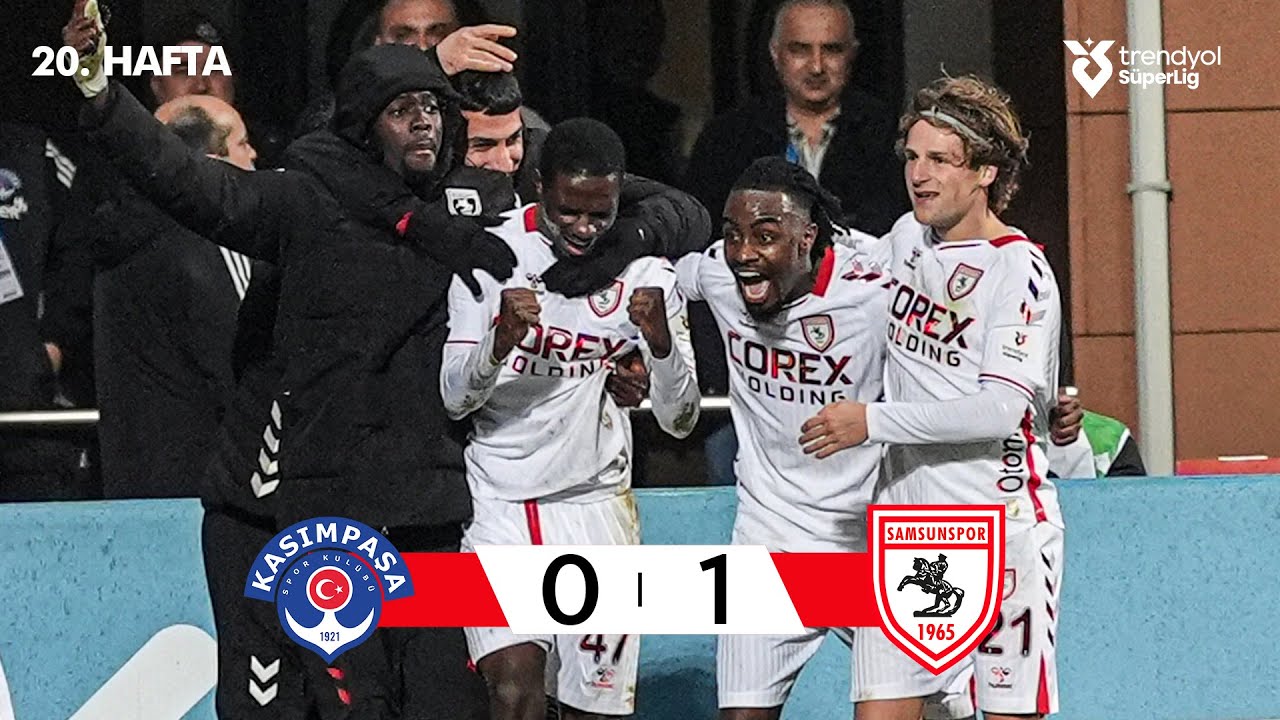 Kasımpaşa vs Samsunspor Highlights