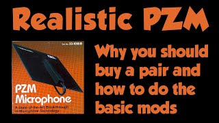 Video thumbnail for Why YOU should buy a pair of Realistic PZM microphones + easy Mods by dancetech