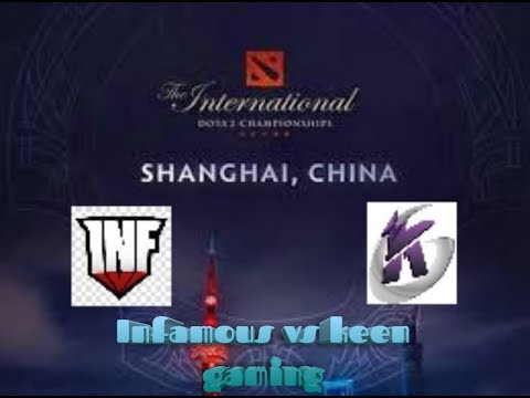 Full match infamous vs keen gaming game 1 bo1 the international 2019