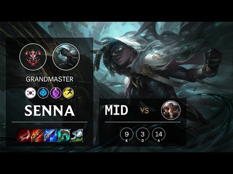 Senna Mid vs Sett - KR Grandmaster Patch 10.4