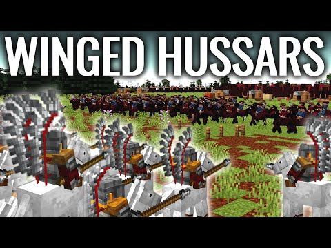 NPC WAR - BATTLE OF KLUSHINO | Winged Hussars in Minecraft