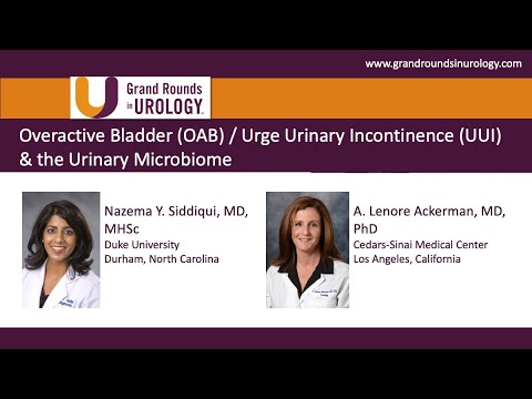 Overactive Bladder, Urge Urinary Incontinence And The Urinary Microbiome