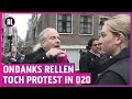 Na Rotterdam ook protest in Amsterdam: 'We worden bedrogen!'