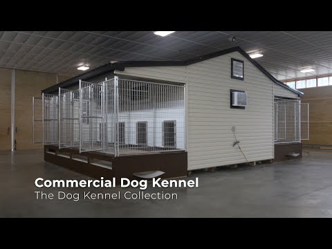 24x24 Commercial Dog Kennel From the Dog Kennel Collection