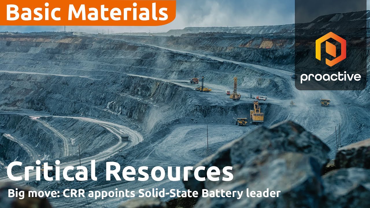 Solid-State Battery: Smirnova joins Critical Resources