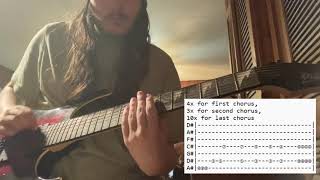 Adema The Way You Like It Guitar Lesson