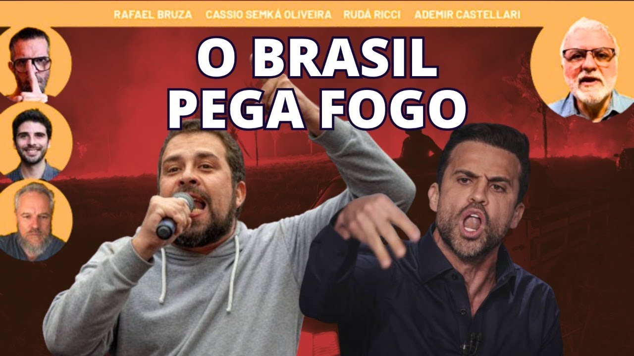 Disputa Boulos vs Marçal acirra eleições em SP | Brasil pega fogo com incêndios • Cultiva em Revista