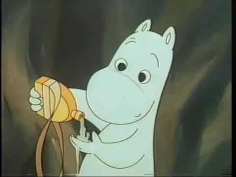 New Moomin (1972) Episode  7 With White Horse and Full Moon
