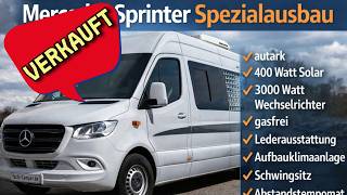 Mercedes Sprinter Individualausbau 2020 Kastenwagen #campervan Roomtour #camping #camper #vanlife