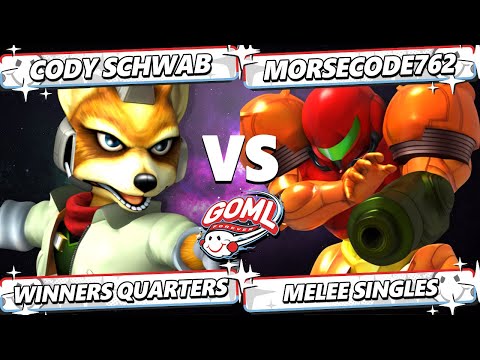 GOML 2025 - Cody Schwab (Fox) Vs. Morsecode762 (Samus) Smash Melee - SSBM