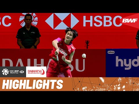 Chen Yu Fei HighlightsChen Yu Fei vs Pitchamon Opatniputh | Youth versus experience