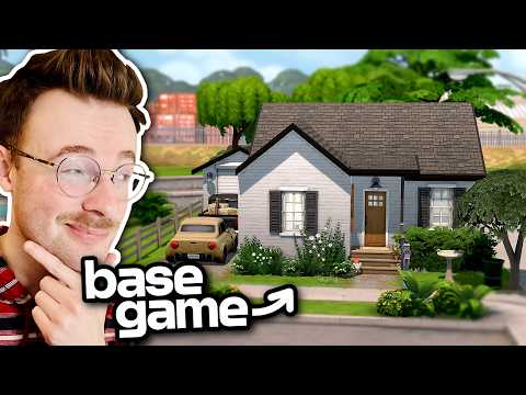 starting a *new* base game only save file in the Sims 4 🪴