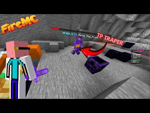 I Destroyed This TP Trapper  | FireMC 🔥