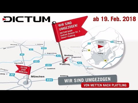 DICTUM Shop Plattling - Erste Impressionen vom neuen Shop