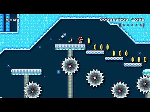 雪原speedrun[100s] by R_レートあがらない 🍄 Super Mario Maker 2 #aes 😶 No Commentary