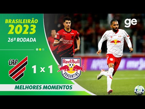 Gols e lances de Athletico Paranaense x Red Bull Bragantino